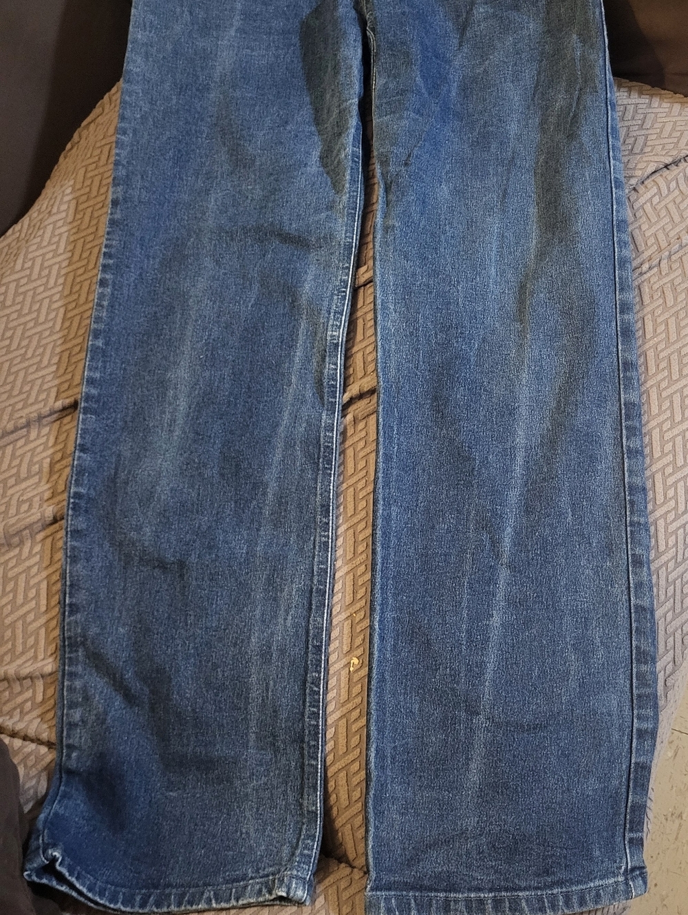 Valentino Women Straight Jeans in Blue Denim